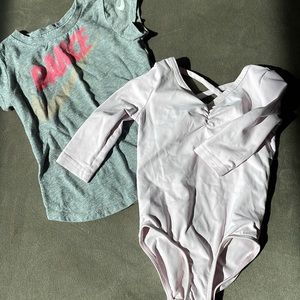 Dance leotard and shirt